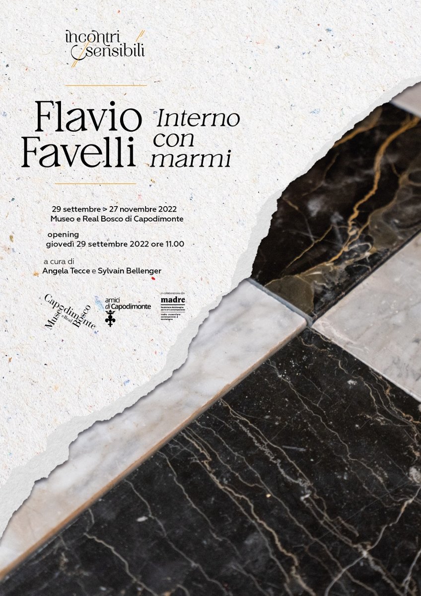Flavio Favelli – Interno con marmi